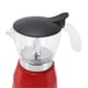 thumbnail image 3 of Italian Electric Coffee Maker 150ml 3 Cup Aluminum Percolator for Home Red, 3 of 4