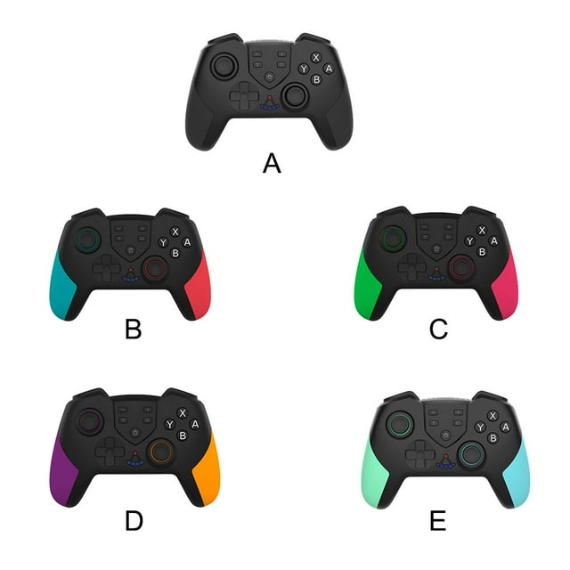 Wireless Gamepad Vibration Joystick Bluetooth-compatible Game Joystick; Wireless Controller Replacement for Nintendo Switch, Black