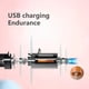 thumbnail image 4 of Cepillo de dientes eléctrico con 5 cabezales y 5 modos de limpieza | Resistente al agua IPX7 | 38&nbsp;000 pulsaciones/min para una limpieza profunda | Recargable por USB para adultos y viajes, 4 of 9
