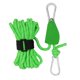 thumbnail image 2 of Colgador de Cuerda de Polea de Trinquete shamjiam Cuerda de viento para tienda L y verde, 2 of 8