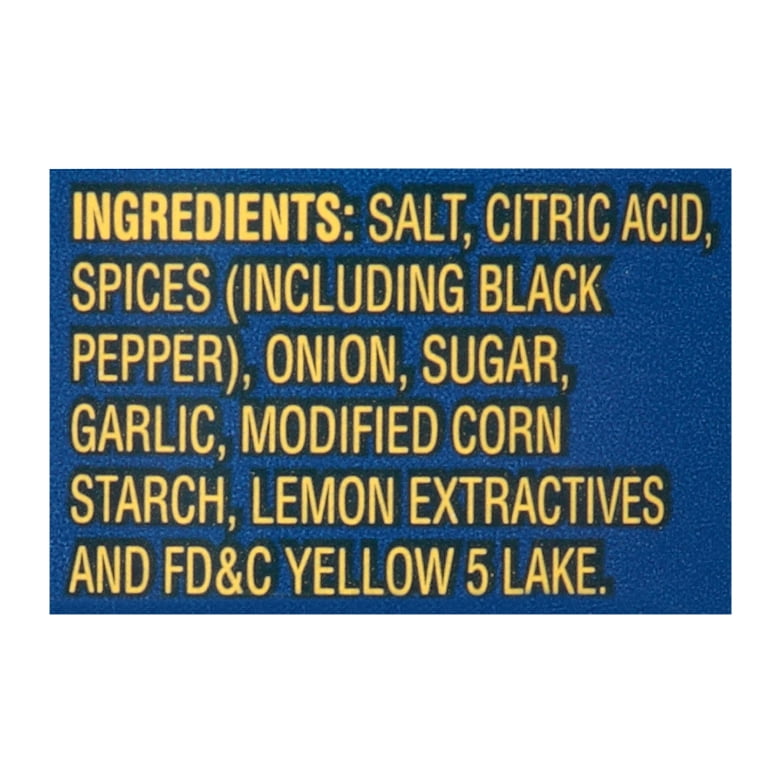 5th Season Lemon & Pepper Seasoned Salt 4.0 oz Granules