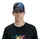 thumbnail image 4 of Fotbe Black And Blue Lightning Dragon Gorro Clásico de Béisbol, Gorra Ajustable con Broche Snapback, Gorro de Exterior de Algodón Suave, 4 of 6