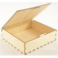 thumbnail image 3 of Snap Fit Wood Box 6 inch x 5.5 inch x 2 inch, 3 of 3
