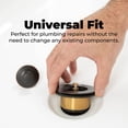 thumbnail image 3 of Lift And Turn Bathtub Tub Drain Assembly Conversion Kit Trim Waste And Single, 3 of 6