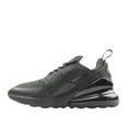 thumbnail image 3 of Big Kid's Nike Air Max 270 Black/Black (BQ5776 001) - 4.5, 3 of 6