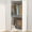 Closet System Set A, variant on Wubio 110'' Set of 3 Corner Closet Organizer System with Wood Drawers and Hanging Rods-Closet System Set A
