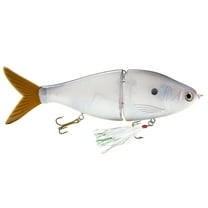 Livingston Lures B³ Viper 8 Swimbait Series-Black Silver Shiner