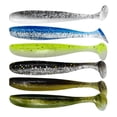 thumbnail image 1 of 10x 9cm 4.2g Señuelos de pesca de pez mandarín biónico Cebo suave artificial (1), 1 of 3