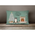 thumbnail image 4 of Carolines Treasures CK7599PW1216 Bernese Mountain Dog Christmas Everyone Canvas Fabric Decorative Pillow 12H x16W, 4 of 4