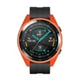 thumbnail image 3 of Latrodar TPU Thin Soft Protector Watch Frame Case Cover for-Watch GT2 46mm High Durability Orange Home Tools, 3 of 4