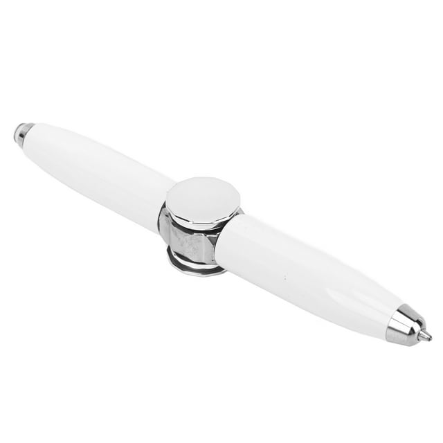 Ballpoint Pen, Fidget Pen, Multi Functional Help Stress Reducer Lighted Tip Pen with LED Light for Girls Boys Students Writing Signature Stationery Office School Class Present
