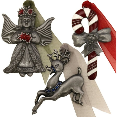 Gloria Duchin Legends of Christmas Ornaments, Set of 6