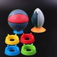 thumbnail image 4 of OUSITAID Ball Support Base Storage Fall-resistant Wear-resistant Soccer Basketball Tray Display Stand, 4 of 5