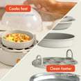 thumbnail image 4 of bella 7-Egg Electric Egg Cooker for Hard, Soft Boiled Eggs, Oatmilk, 4 of 8