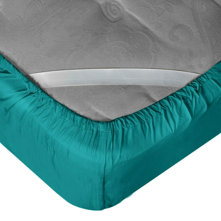 21” Extra Deep Pocket Ultra Soft Fitted Sheet with Corner Straps