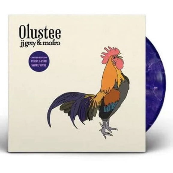 JJ Grey & Mofro - Olustee - Purple & Pink Swirl Colored Vinyl - Music & Performance
