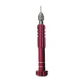 thumbnail image 2 of Badminton Racquet Eyelets Straight Awl Stainless 12.4cm Stringing Tool Red, 2 of 8