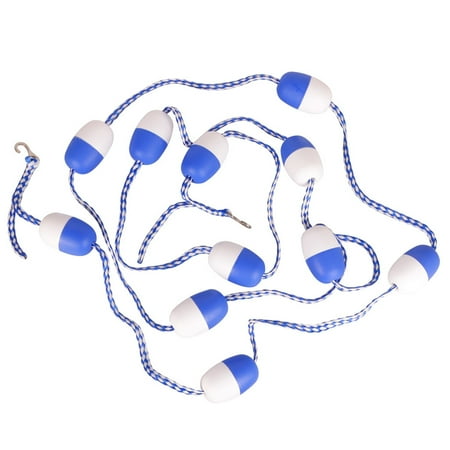 

18.04ft Swimming Pool Lane Line Rope | Swimming Pool Safety Separation Line With Buoy/Hooks | Swim Pool Lane Line Divide