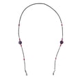 thumbnail image 2 of de Acrílico Negro, Cordón de , Cadena de Cordón de Cuello de Extremo de Goma Antideslizante, 2 of 6