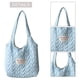 thumbnail image 2 of Bolso de hombro informal para mujer, Bolso de comestibles de gran capacidad, Color caramelo, Bolso diario para niñas, 2 of 5