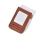 thumbnail image 1 of Cartera de hombre de cuero genuino titular de la tarjeta de crédito RFID bloqueo cremallera bolsillo fino, 1 of 1