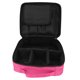 thumbnail image 2 of Bolsa de almacenamiento de herramientas cosméticas portátil, brocha de maquillaje, lápiz labial, tijeras, estuche organizador, color rojo rosa, 2 of 8