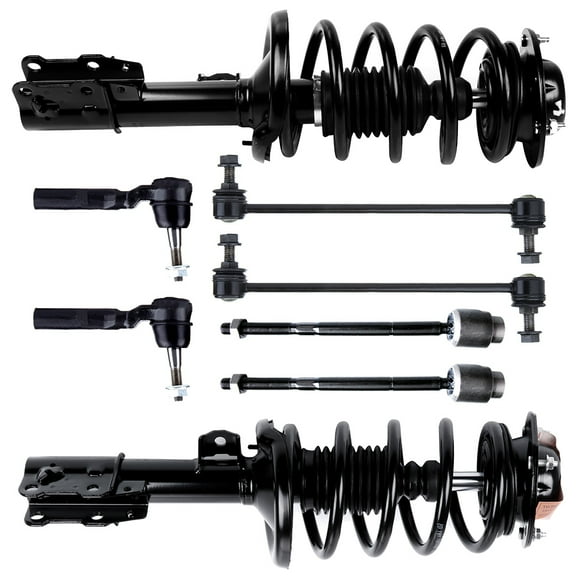 CCIYU 8 pcs Front Strut and Spring shock Assembly 172199 172200 for 2004-2012 for Chevrolet for Malibu 2005-2010 for Pontiac G6