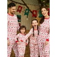 thumbnail image 2 of Patrones De Pijamas A Juego Para Toda La Familia Con Renos Y Copos De Nieve De Navidad (resistentes Al Fuego), Ropa De Estar En Casa Para Hombres, Mujeres, Bebés Y Niños, 2 of 4