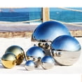 thumbnail image 5 of GadgetVLot 6Pcs Mirror Reflective Garden Balls Stainless Steel 360-Degree Sphere Polished Home Ornament Decor Gazing, 5 of 13
