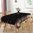 thumbnail image 5 of Tchckioa Halloween Black 60x120 Inch Tablecloth,Waterproof Washable Table Cover for Restaurant, 5 of 6
