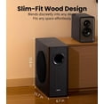 thumbnail image 4 of Edifier T5s - Subwoofer activo alimentado con 70 W RMS, woofer de 8 pulgadas de largo alcance, altav, 4 of 9