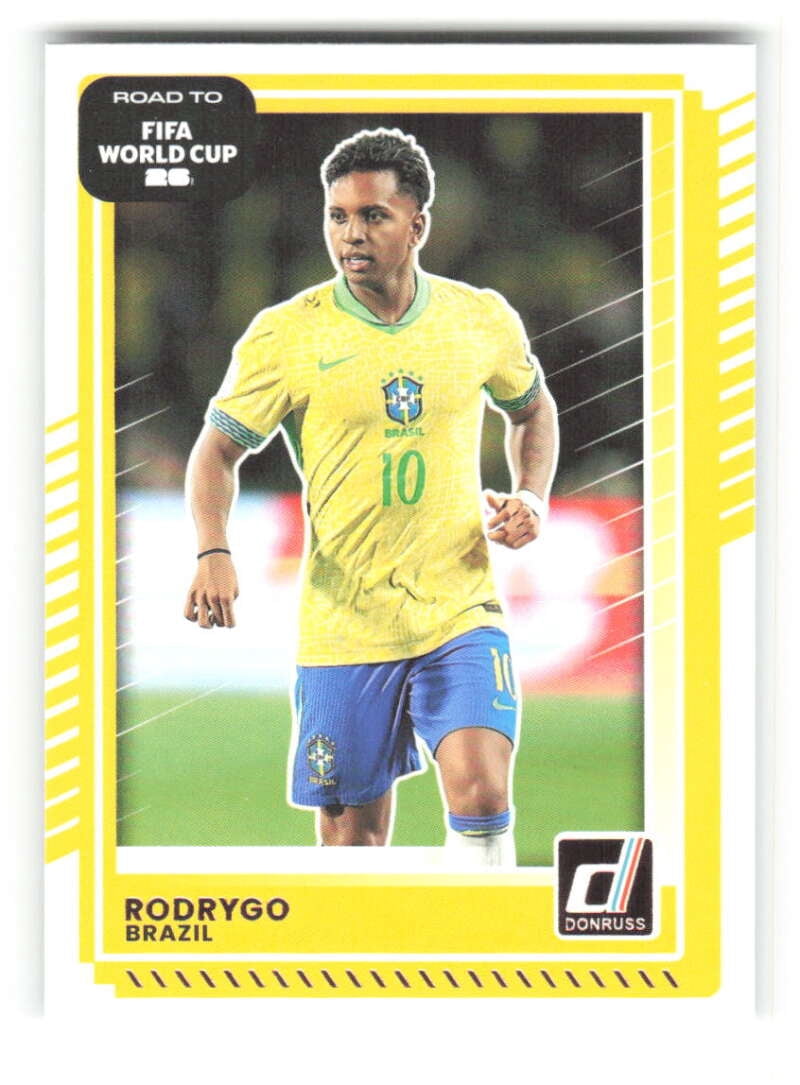 2025-26 Donruss Road to FIFA World Cup #183 Rodrygo Brazil Soccer