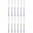 thumbnail image 2 of 12 pcs Graduation Tassels Decorative Double Color Tassels Graduation Hat Tassels (Blue + White) Random Style, 2 of 7