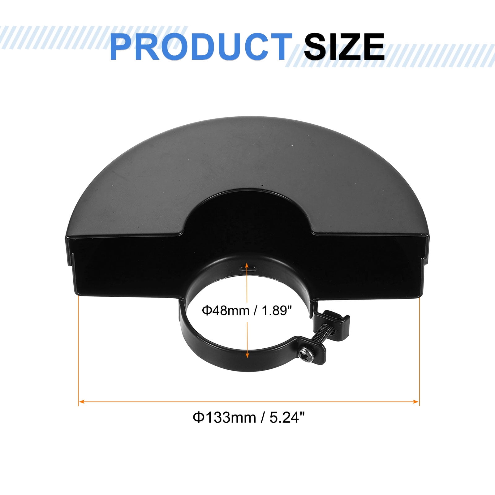 Uxcell 2pcs Grinder Guard 5" 133mm Dia Metal Angle Grinder Protector Covers