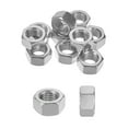 thumbnail image 1 of Uxcell Lot de 10 Écrous Hexagonaux Métriques Filetage M18 x 2.5mm Écrou Hexagonal en Acier Inoxydable, 1 of 2