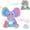 Elephant, variant on 10'' Light up Peek-a-Boo Bunny Stuffed , Singing Rainbow Bunny Stuffed , Animated Interactive Plush Toys Easter Birthday Gifts for Girls Boys