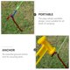 thumbnail image 4 of 6 estacas de aluminio para carpas, estacas para acampar, clavos para toldos de camping al aire libre, 4 of 6