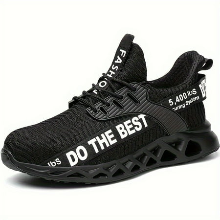 FLTHDD Women s Low Top Work Shoes  Lightweight & Breathable Outdoor Sneakers  Comfortable Industrial Work Shoes