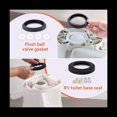 thumbnail image 4 of RV Toilet Seal Kit 34120 12524 Replacement for RV Toilet Parts Toilets Waste Ball Seal, 4 of 9