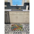 thumbnail image 3 of Scales and Tails, Snakes, Turtle, Reptiles Machine Washable Memory Foam Mat, 3 of 3