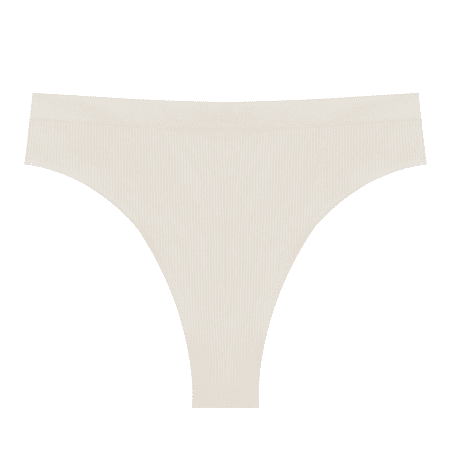 Fulorrnie Underwear for Women Plus Size Seamless Comfort Sport Panties Hipster Banded Waist Stretchable Breathable Panty Beige XL