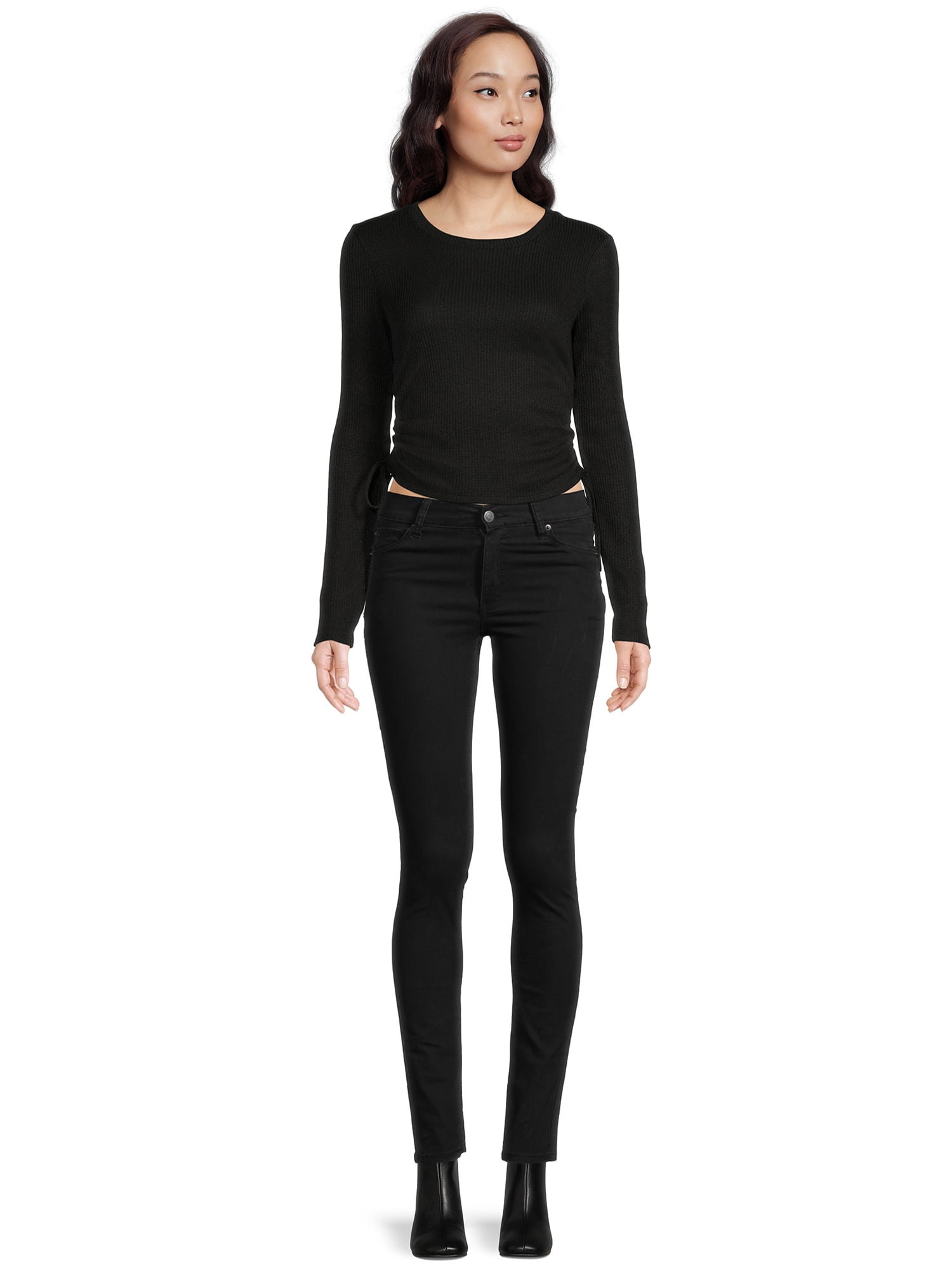 Self Esteem Juniors Cinched Hacci Top