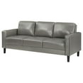 thumbnail image 4 of Ruth Upholstered Track Arm Sofa Grey, 4 of 11