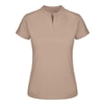 thumbnail image 4 of Chemisier Ample à Manches Courtes pour Femmes Printemps Été Ourlet Queue, 4 of 4