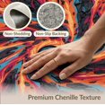 thumbnail image 6 of ODIKA 6'x9' Washable Area Rug Volcano Molten Deep Rock Spiral Vortex Fracture Motif Pile Volcanic for Queen Size Bedroom, Under Bed, Master Suite, Easy Care, Non-Shedding, 6 of 7