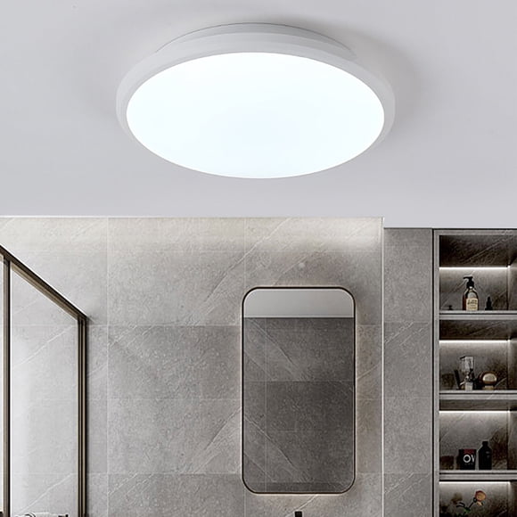 Ceiling Light 9 Inch 24W Flush Mount LED Ceiling Lights, Modern Round 2" Ultra Thin Ceiling Lamp Surface Mount for Living Room Bedroom Kitchen Basement Lighting Fixture