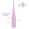 thumbnail image 3 of Portable Electric Sonic Dental Scaler Tooth Calculus Remover Tooth Stains Tartar Eraser Home Use Toothwash Tool, 3 of 8