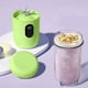 thumbnail image 5 of Exprimidor Domstico De Alta Gama, Porttil Y Recargable Por Usb, Con Potente Motor, Fabricado En Acero Inoxidable, 20 Cm De Alto, Ideal Para Preparar Snacks Saludables Para Llevar, Ukhbmc | Green, 5 of 9
