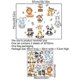 thumbnail image 5 of Jungle Animals Wall Decals Elephant Giraffe Safari Wall Stickers Baby Nursery Kids Room Living Room, 5 of 5