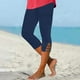 thumbnail image 1 of MKLEKYY Leggings deportivos para mujer Leggings para mujer Leggings de cintura alta para mujer Pantalones de yoga holgados Leggings de entrenamiento, 1 of 4